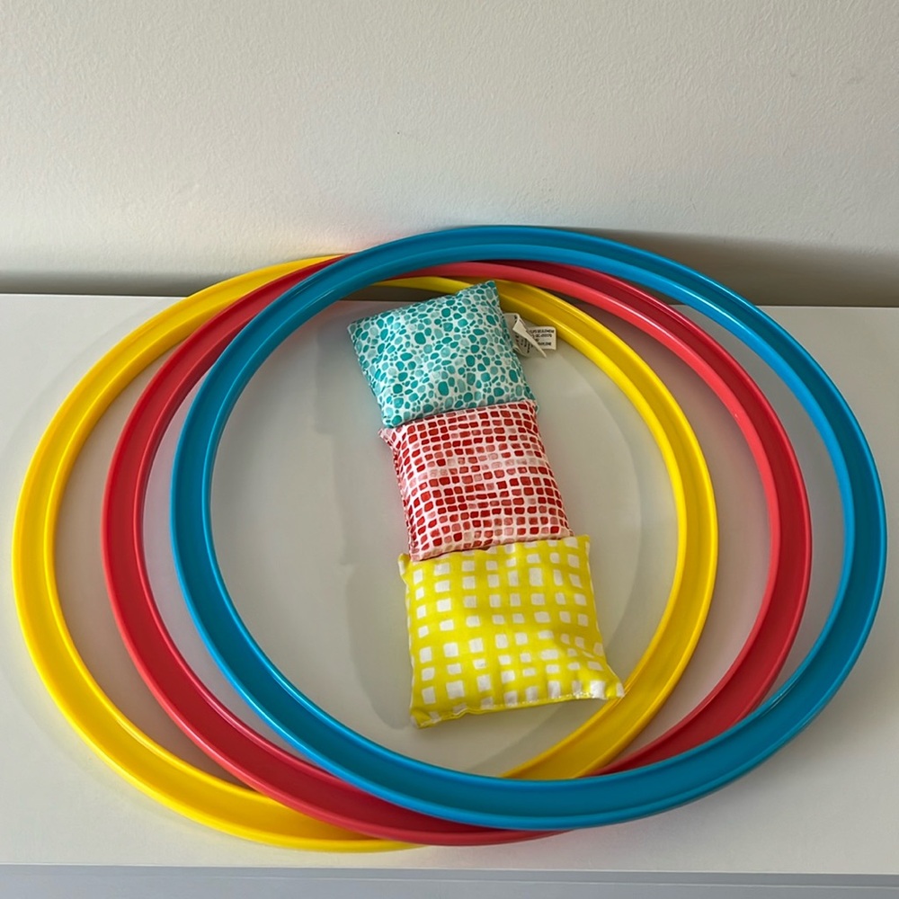 Lovevery hoops & bean bags!